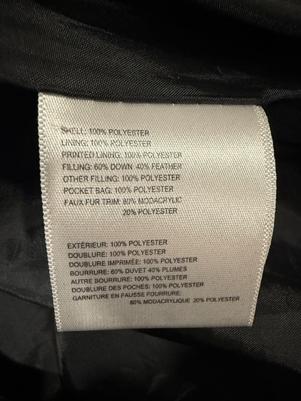 Laundry By Shelli Segal Women's Quilted Long Puffer Coat in Charcoal - Picture 6 of 7